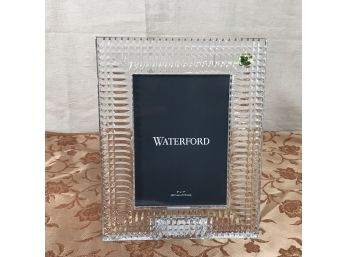 Waterford Crystal Lismore Diamond Photo Frame - For 5x7 Photo - New In Original Box