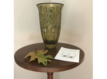 Marquis Shelton Olive 8' Vase - Waterford Crystal - New In Box