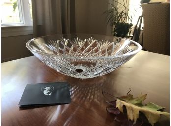 Waterford Sullivan 13' Crystal Bowl - Gorgeous!