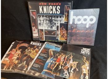 Basketball Magazine Lot  NY Knicks Championship Vinyl Album