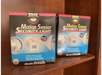 Pair Of Motion Sensor Lights