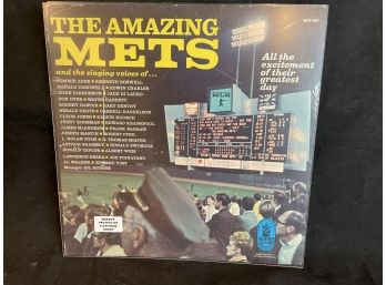NY Mets Championship Vinyl Record