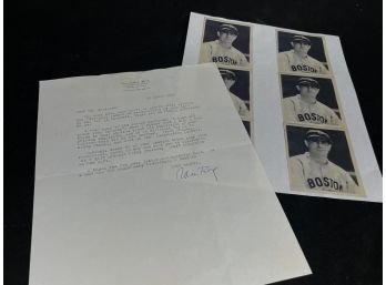 Letter From Moe Bergs Brother Sam
