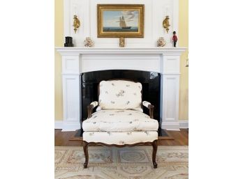 Custom Upholstered Accent Chair From Christman's Of Darien
