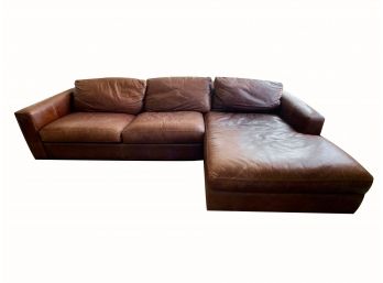 Lilian August Leather Sectional