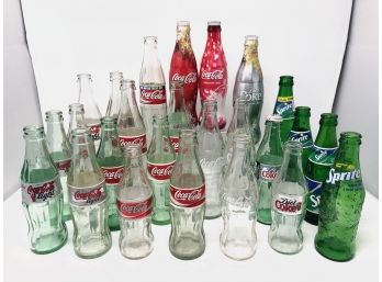 Soda Bottle Collection, Coca-Cola &  Sprite