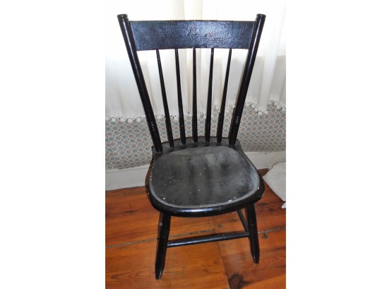 Antique Plank Seat Chair