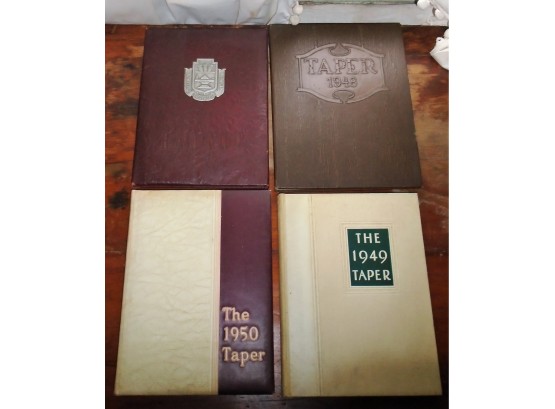 Four Vintage Yearbooks