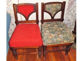 Pair Of Antique Chairs Possibly English
