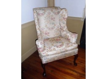 Beautiful Vintage Wing Back Chair