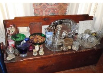 Large Lot Of Glassware & More