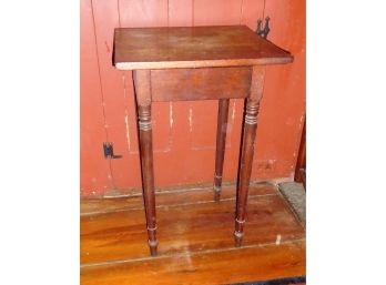 Antique Single Drawer Sheraton Table