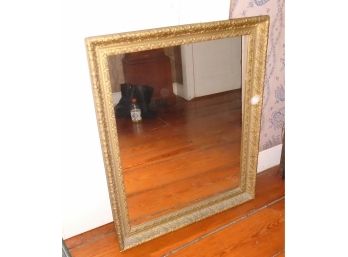 Antique Gold Gilded Mirror