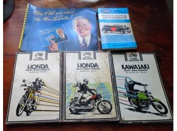 1970's Motorcycle & Auto Booklets