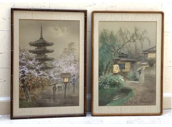 Two Signed Oriental Prints