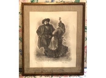 Tully Filmus Lithograph Titled The Wedding Dance