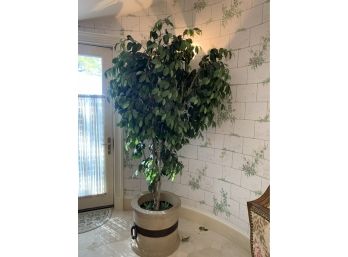 Tall Potted Artificial Tree