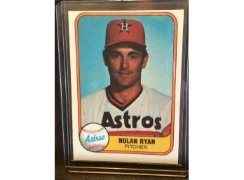 1981 Fleer Nolan Ryan - M
