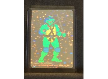 Teenage Mutant Ninja Turtles Holographic Card