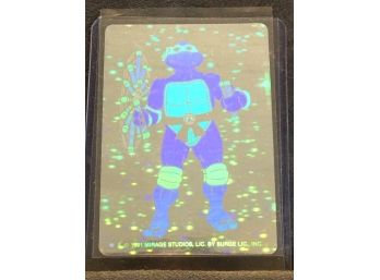 Teenage Mutant Ninja Turtles Holographic Card