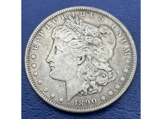 1890 Morgan Dollar, Silver Coin