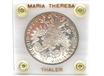 Maria Theresa Thaler. In A Case, In Excellent Condition.