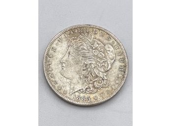 1885-O Morgan Dollar, Silver Coin.