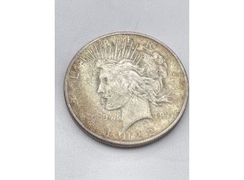 1922 Peace Dollar, Silver Coin.