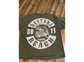 2011 Vintage Harley Davidson-Daytona Beach Tee