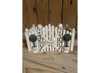 Wooden Decorative Welcome Gate Box