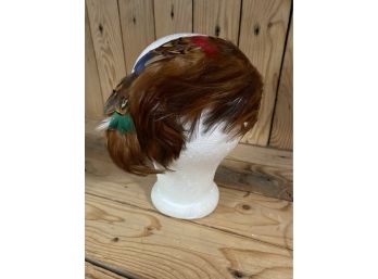 Vintage Western Germany Feather Hair Piece
