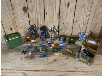 Fortnite Lot With Figures And Light Up Toys