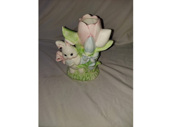 Porcelain Bunny Figurine
