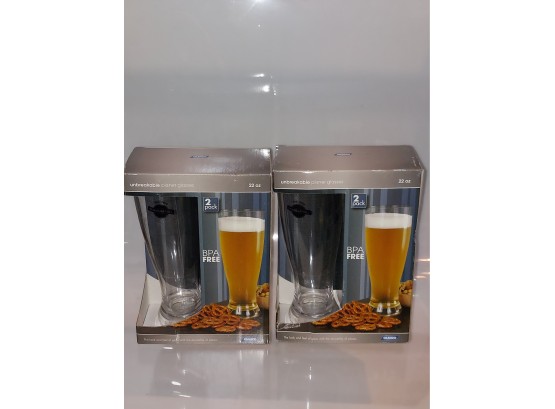 Pair Of Camco Unbreakablepilsner Glasses 2 Pack
