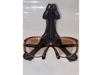 Vintage 1980s  Christian Dior Butterfly Style Sunglasses OPTYL Made In Germany Cool Shad