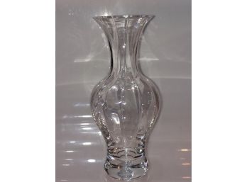Lenox OPTIKA Optic Crystal Glass Vase 10 1/4'High