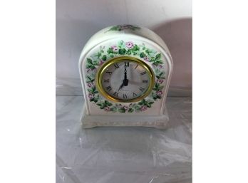R.H. Macy Porcelain Clock