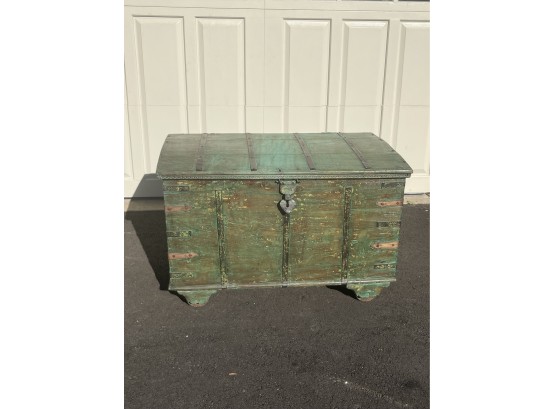 Asian Style Trunk With Hand Forged Hardware