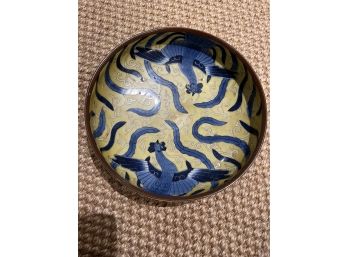 Mid Century Japanese Pottery Bowl