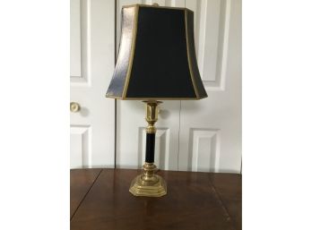 Black And Brass Lamp