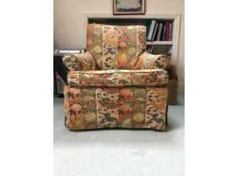 Chinoiserie Upholstered Armchair