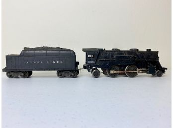 Lionel 027 Die Cast Locomotive 2034 With Whistling Tender