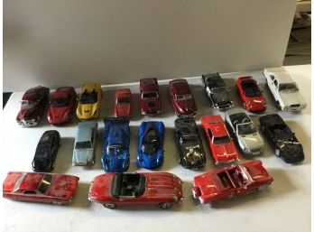 20 Various Makers Die Cast Cars Mostly 1:24