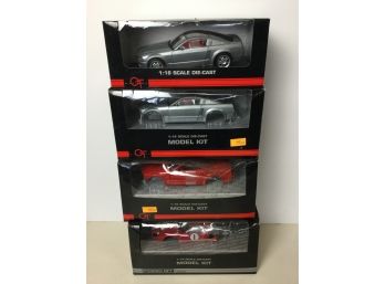 4 Ford Die Cast 1:18 Cars
