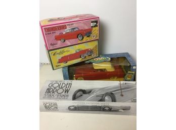 4 Collectible Cars. 3 In Tin. Rare And Nic