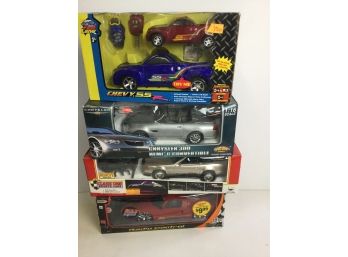 4 1:16 Scale Radio Controlled Cars Variou Makers