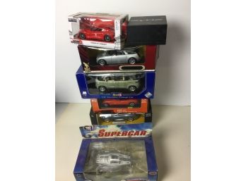 7 Various Makers Concept Car Die Cast Mostly 1:18