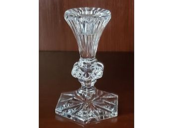 Single Waterford Crystal Taper Candlestick Holder