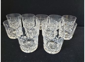Eleven Waterford Crystal Lismore Old Fashioned Rocks Glasses