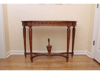 Pretty Carved Console Table
